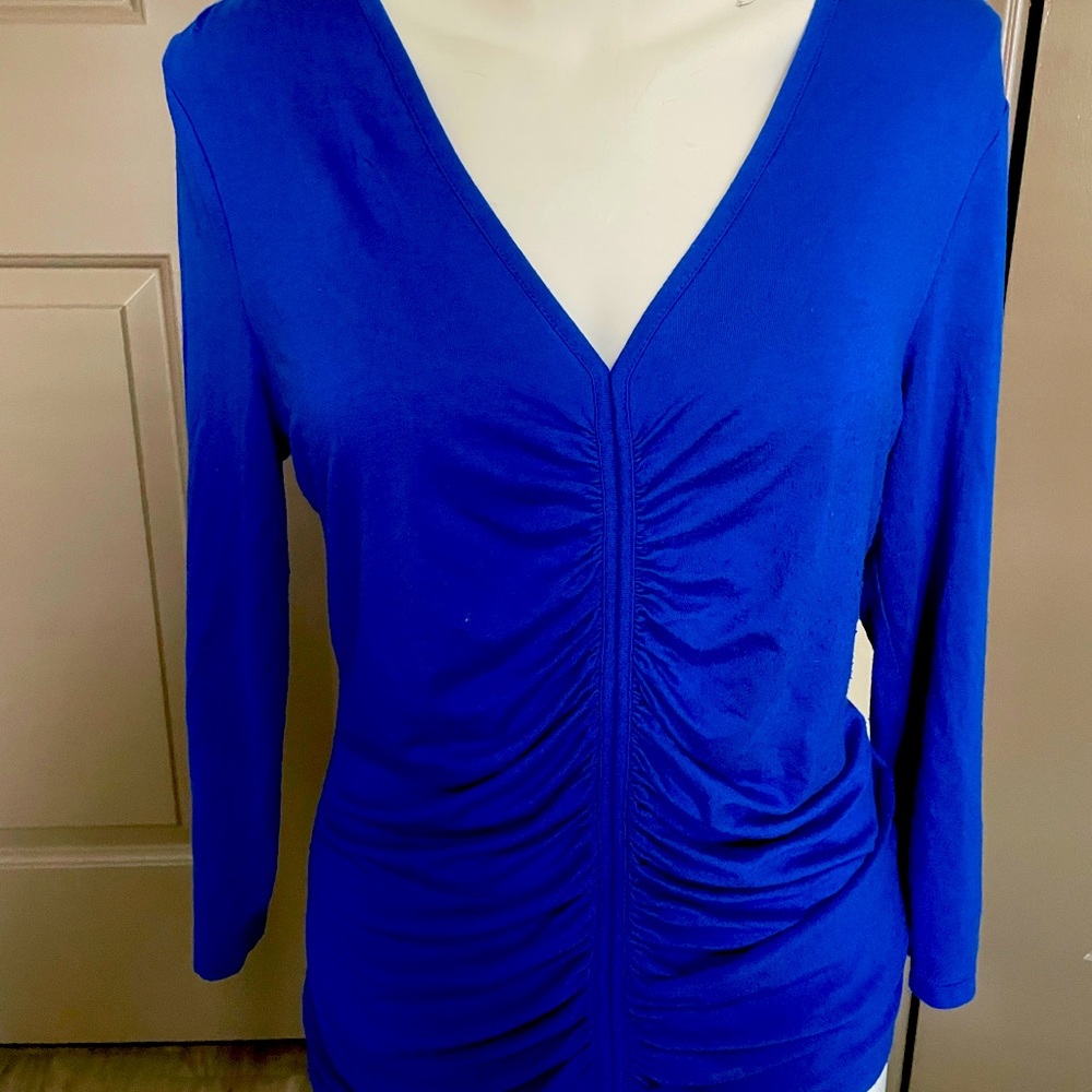 Colbalt blue top